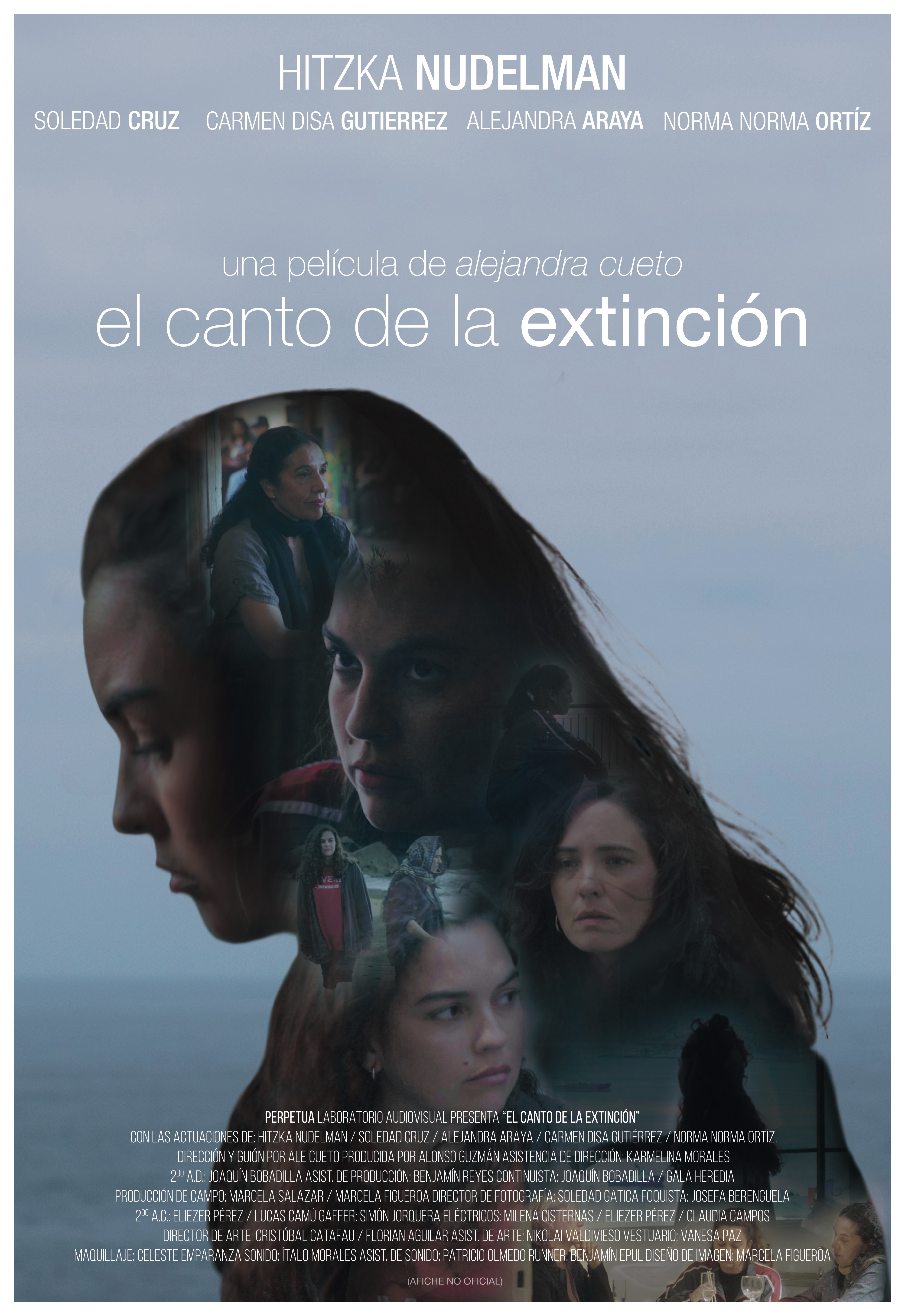 Afiche Oficial El Canto de la Extinción